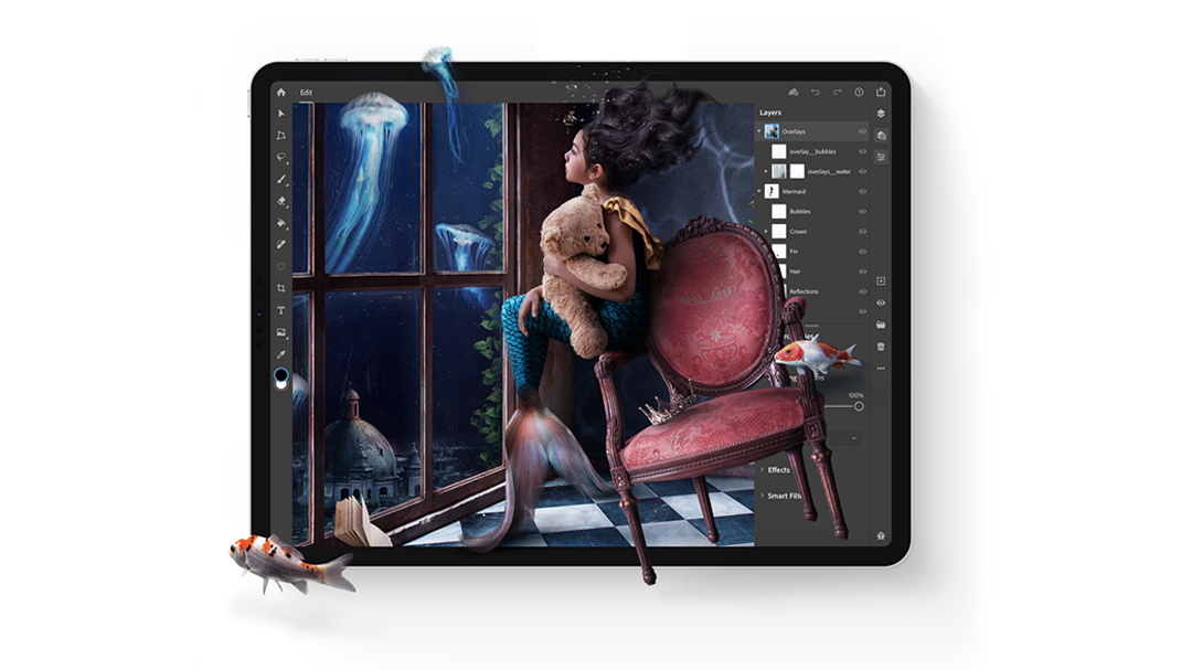 Adobe apresenta o Photoshop para iPad e promete Illustrator para 2020